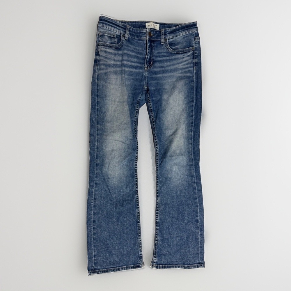 BKE Payton Bootcut Jeans Womens 29x31 Mid Rise Dark Wash